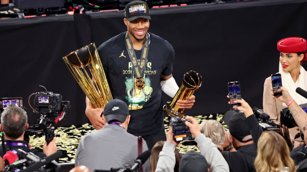 Αντετοκούνμπο: «Το συναίσθημα μετά από έναν τίτλο είναι καλύτερο από ερωτική επαφή»