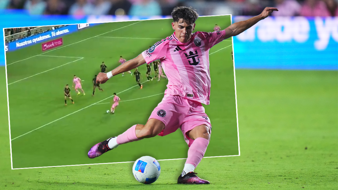 Νόα Άλεν: «Έκλεψαν» από τον Έλληνα διεθνή την τυχερή... γκολάρα του με τη φανέλα της Ίντερ Μαϊάμι, από ασίστ του Μέσι - Βίντεο