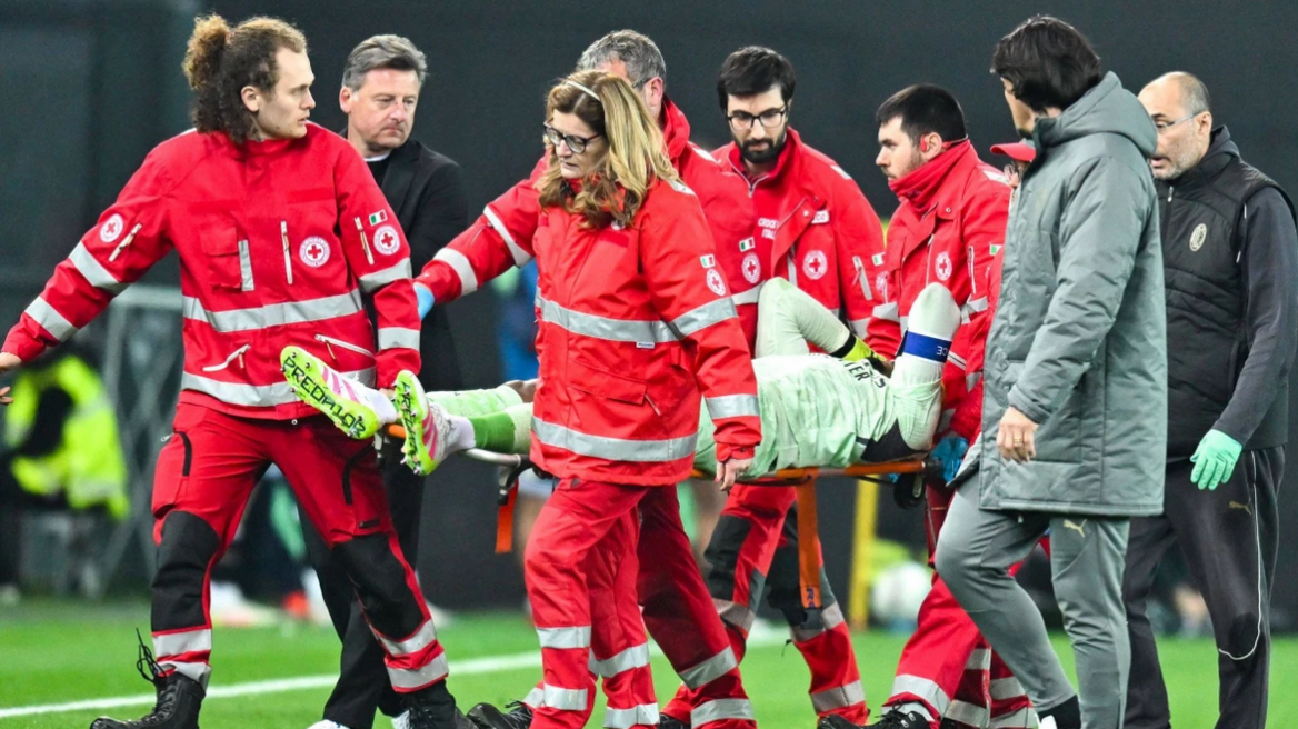 Δείτε βίντεο με τον σοκαριστικό τραυματισμό του Μενιάν - Έχασε τις αισθήσεις του και αποχώρησε με φορείο