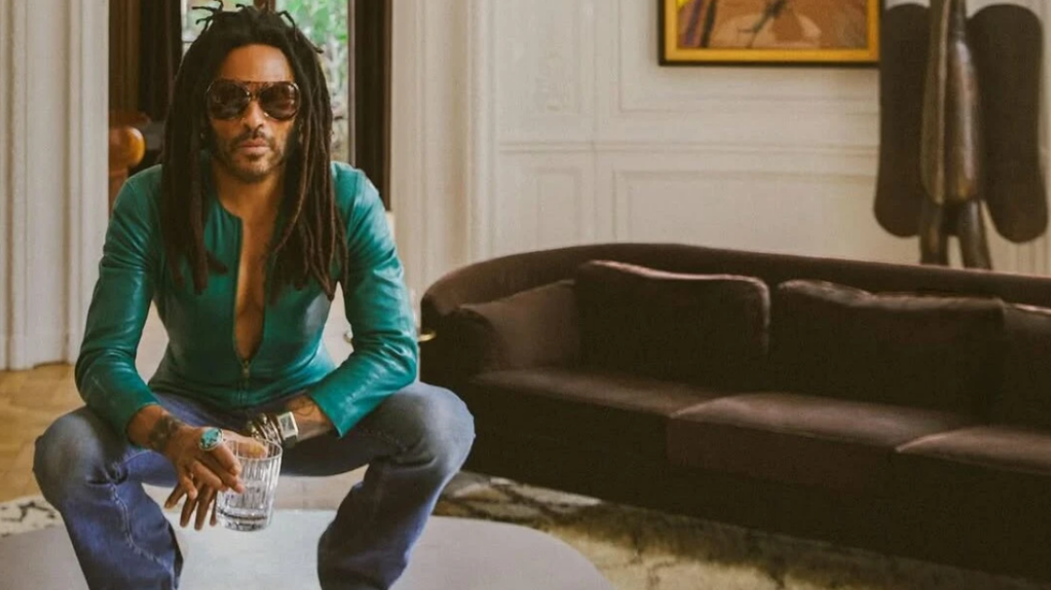 Μια ματιά στο εσωτερικό της πολυτελούς έπαυλης του Λένι Κράβιτζ στο Παρίσι