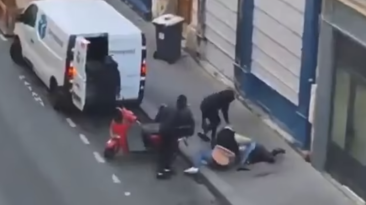 Δραματικό βίντεο: Πήγαν να απαγάγουν την κόρη επιχειρηματία στο Παρίσι - Ήταν μαζί με των 2 ετών γιο της