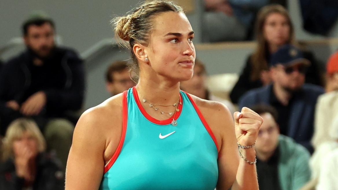 Roland Garros: Πρώτος τελικός για την Σαμπαλένκα, 2-1 την κάτοχο του τίτλου Ίγκα Σβιόντεκ - Πήρε 6-0 το 3ο σετ - Βίντεο 