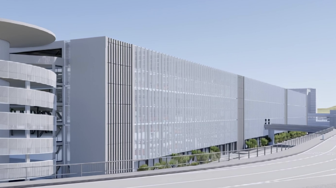 Αλλαγές στους χώρους στάθμευσης του αεροδρομίου της Αθήνας - Ξεκινούν οι εργασίες για το νέο 7όροφο πάρκινγκ