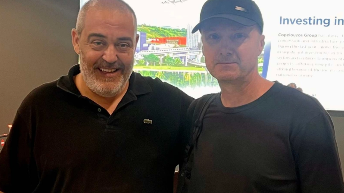 ΠΑΟΚ: Στη Θεσσαλονίκη ο  Γιούρι Ζντοβτς, τον υποδέχθηκε ο Θανάσης Χατζόπουλος