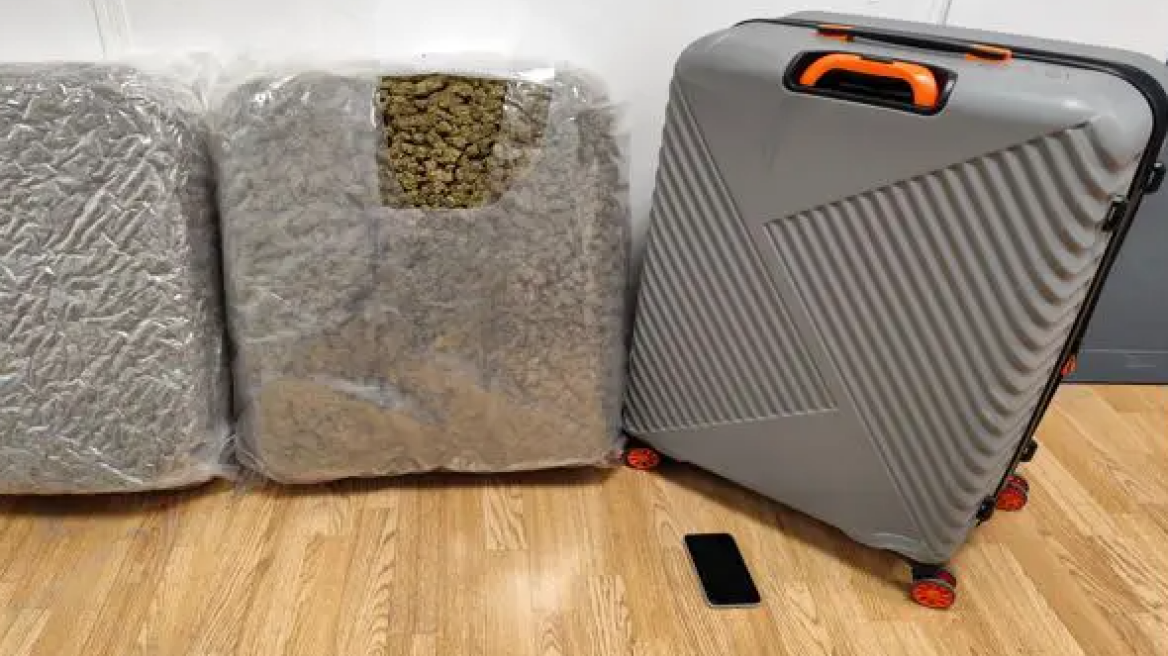 Αλλοδαπός προσπάθησε να περάσει 18 κιλά κάνναβης στο αεροδρόμιο «Ελ. Βενιζέλος»