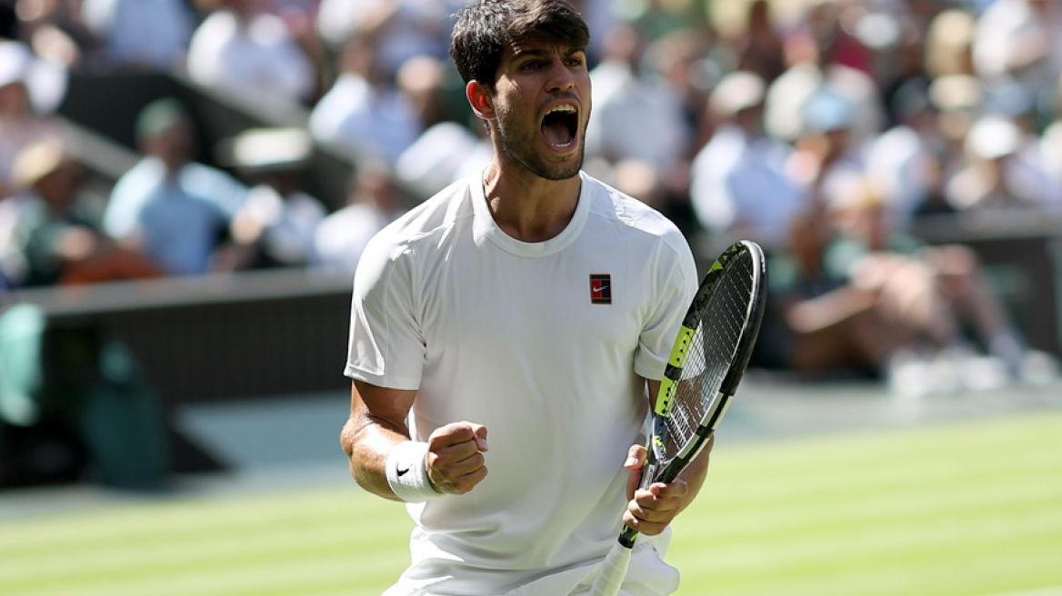 Wimbledon: Στον τελικό για 3η σερί χρονιά ο Αλκαράθ, 3-1 τον Φριτζ - Βίντεο 