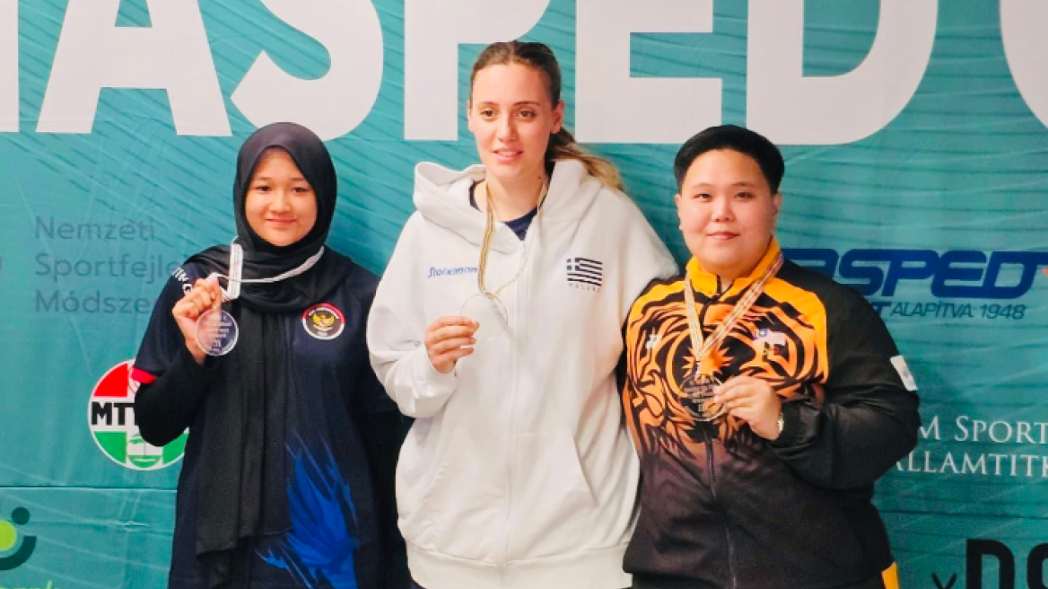 Άννα Κορακάκη: Πρωτιά στο MASPED Shooting Cup της Βουδαπέστης 
