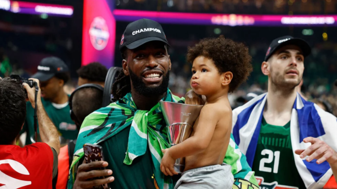 Ματίας Λεσόρ: Μετά τον γιο απέκτησε και κόρη ο Γάλλος σέντερ του Παναθηναϊκού 