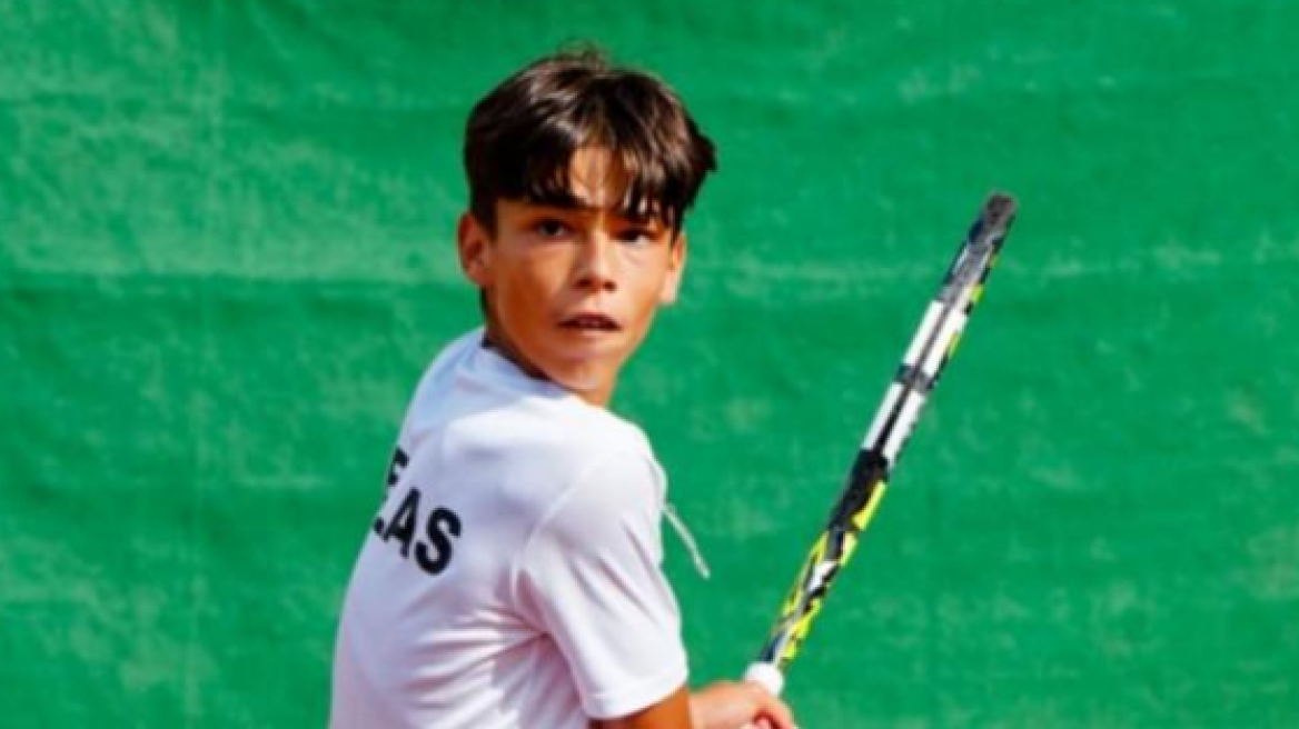 Ο Ραφαήλ Παγώνης πρωταθλητής Ευρώπης στο U14 στο τένις!
