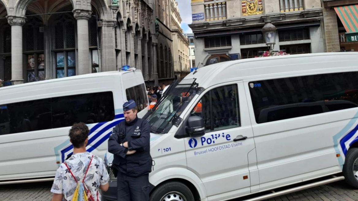 Οπαδοί της ΑΕΚ στις Βρυξέλλες