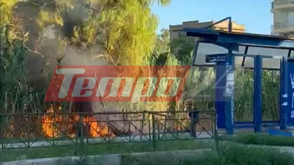 Συνελήφθη 14χρονος για εμπρησμό στην Πάτρα