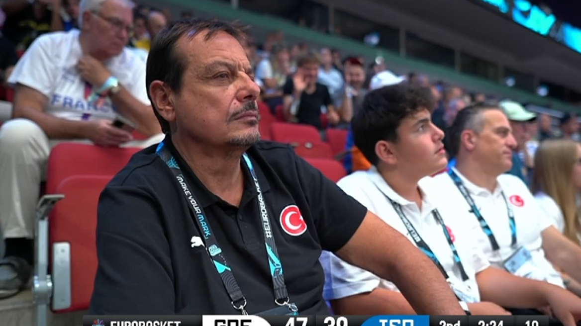 Eurobasket 2025: Στο παιχνίδι της Ελλάδας με το Ισραήλ ο Αταμάν - Βίντεο 
