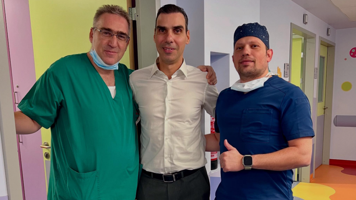Συγχαρητήρια Θεμιστοκλέους για τη γενναία μάχη γιατρών στο Παίδων για 4χρονο: Αισθάνομαι διπλά υπερήφανος