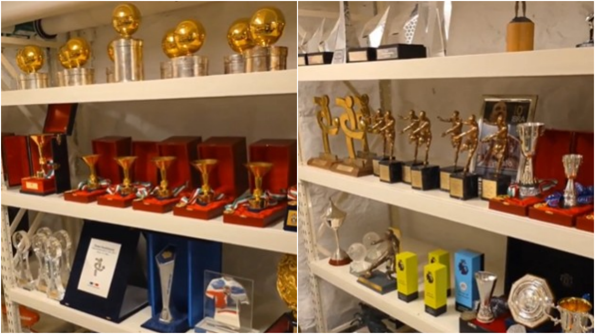 Ζλάταν Ιμπραΐμοβιτς: Ένα δωμάτιο γεμάτο ατομικούς τίτλους και ποδοσφαιρική κληρονομιά - Βίντεο 