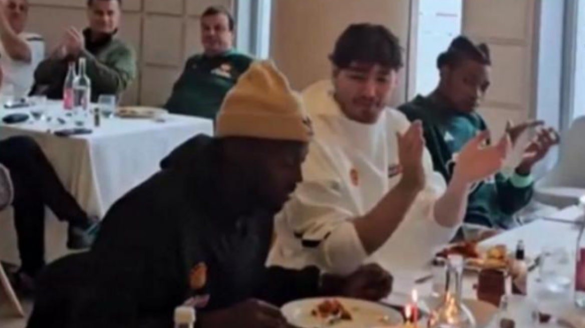 Παναθηναϊκός: Η τούρτα έκπληξη στον Γκραντ για τα 33α γενέθλιά του - Βίντεο