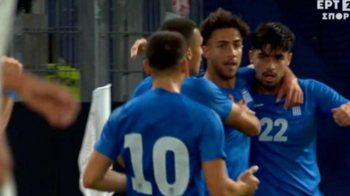 Εθνική Ελπίδων: Προβάδισμα με 2-0 για την Ελλάδα κόντρα στη Γερμανία με Τζίμα και Κωστούλα - Δείτε τα γκολ 
