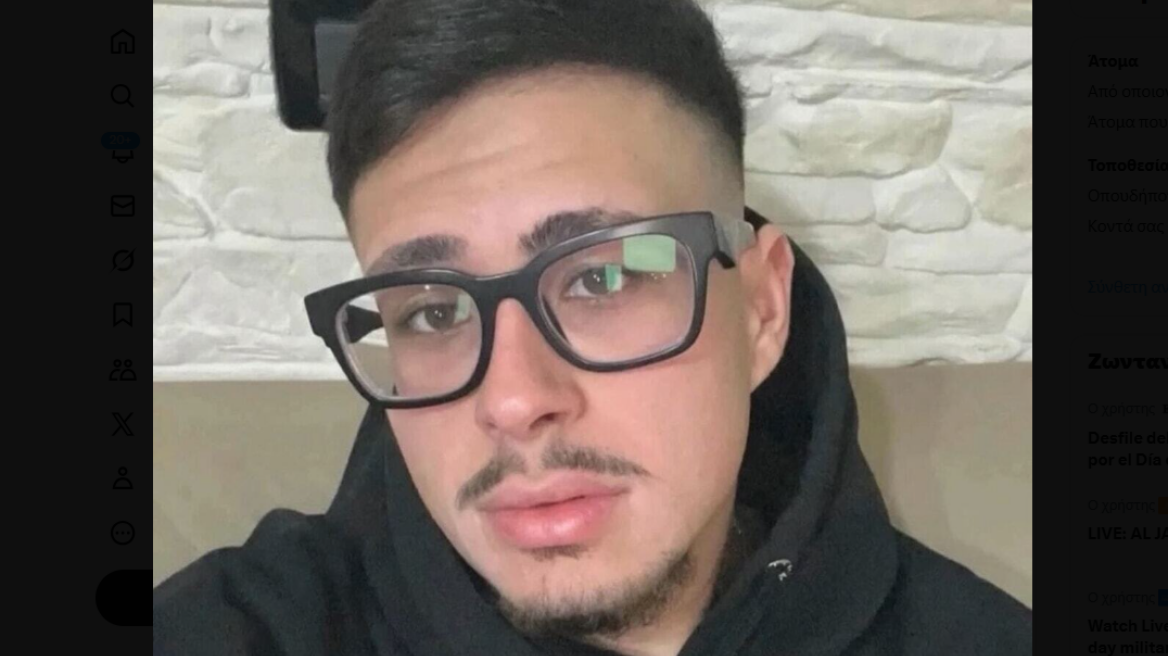 Σοκ στο Παλέρμο από τη δολοφονία 21χρονου: Τον πυροβόλησαν στο κεφάλι όταν προσπάθησε να σταματήσει καβγά έξω από το εστιατόριο των γονιών του