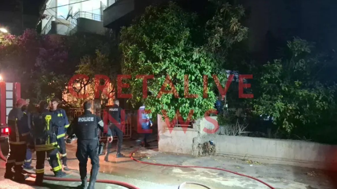 Τραγωδία στο Ηράκλειο: Μητέρα και γιος νεκροί από φωτιά σε διαμέρισμα - Ο δεύτερος γιος πήδηξε από το μπαλκόνι