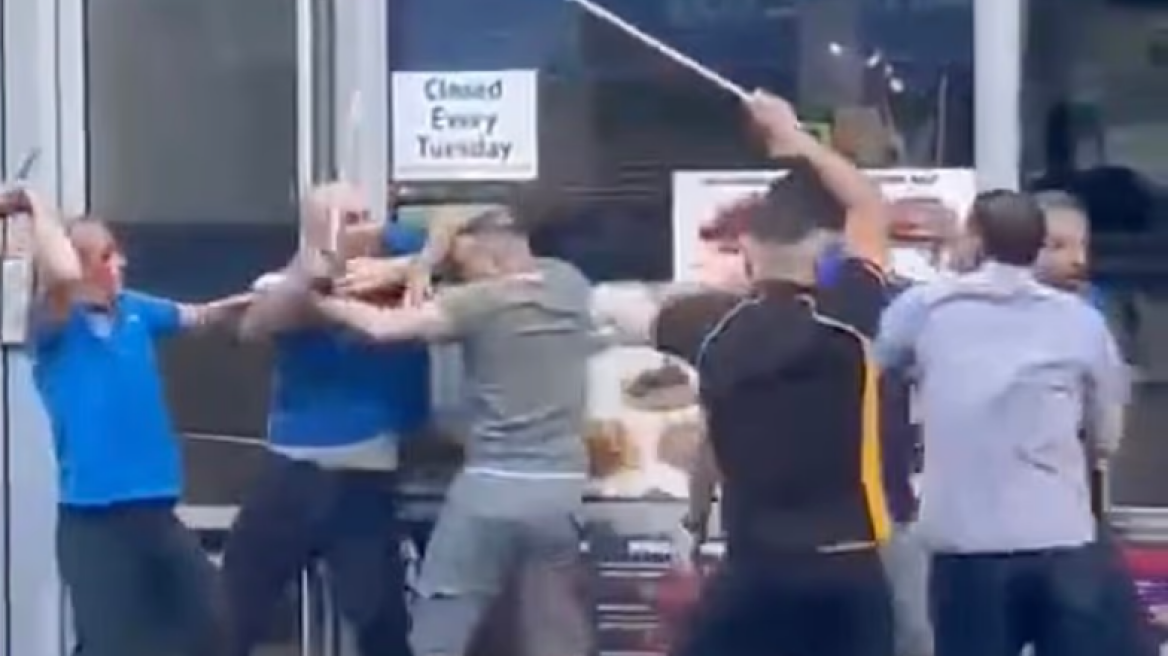 Ουαλία: Άγριος καβγάς αντίπαλων οικογενειών Τούρκων με σούβλες κεμπάπ -