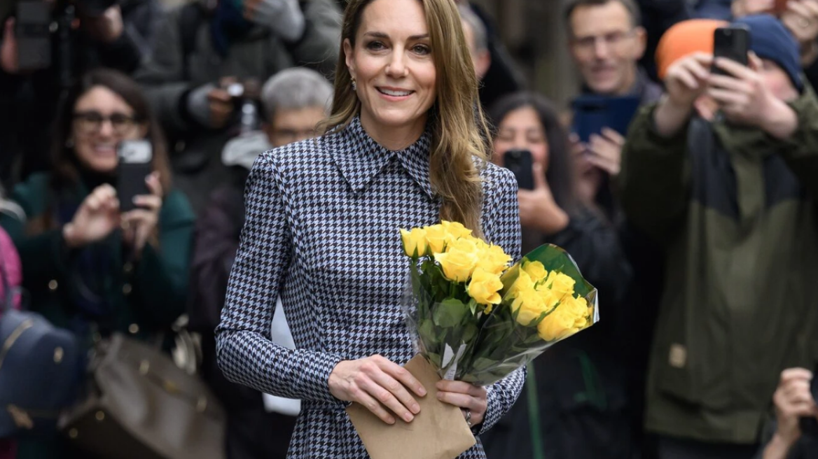 Η Kέιτ Μίντλετον φόρεσε το πιο εκλεπτυσμένο μακρυμάνικο φόρεμα από την Emilia Wickstead
