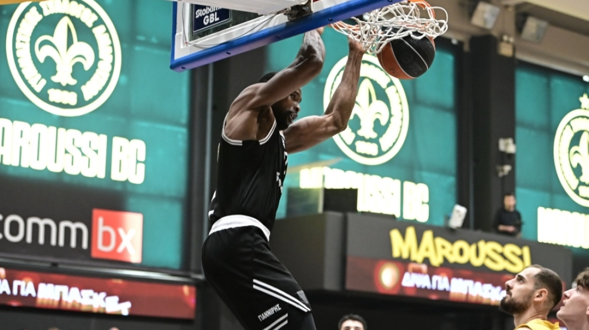 Με φόρα από τις πρώτες μεταγραφές Μυστακίδη ο ΠΑΟΚ άγγιξε την 100αρα στη νίκη επί του Αμαρουσίου