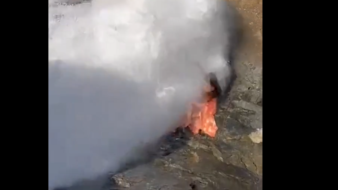 Τουρίστρια γλίτωσε από βέβαιο θάνατο, η στιγμή που την «κατάπιε» κύμα στην Αίγυπτο, δείτε βίντεο