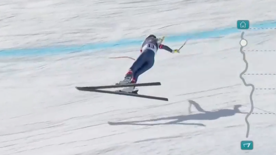 Χειμερινοί Ολυμπιακοί Αγώνες: Άσχημη πτώση για την 41χρονη Λίντσεϊ Βον που αγωνιζόταν με κομμένο χιαστό, ούρλιαζε από τον πόνο