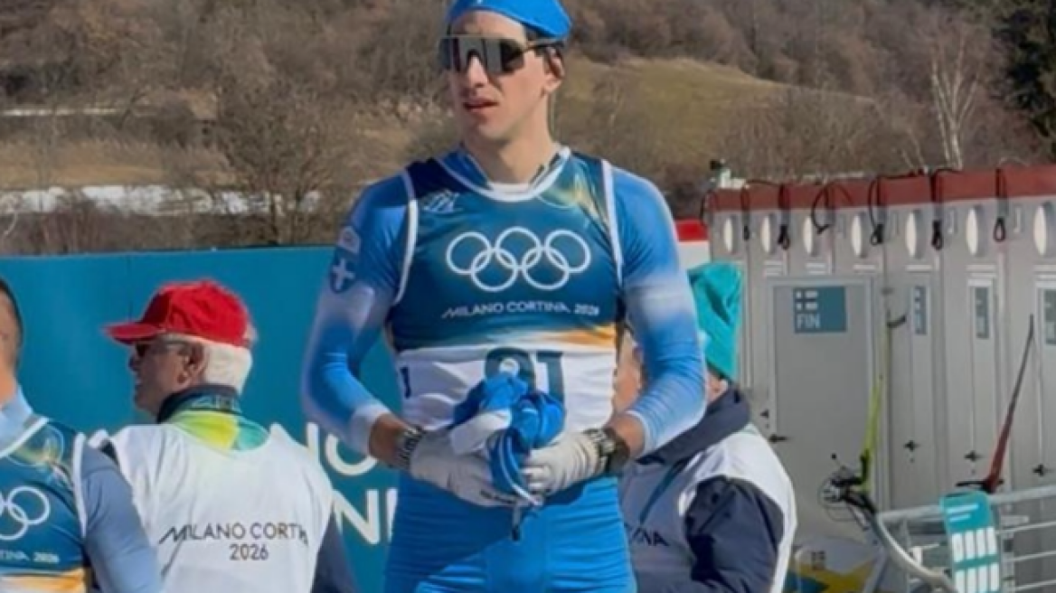 Χειμερινοί Ολυμπιακοί Αγώνες 2026: Στην 81η θέση ο Απόστολος Αγγέλης 