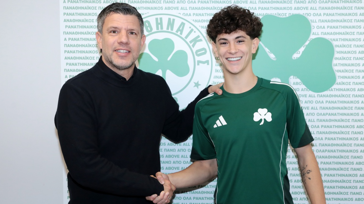 Ταλέντο από την Βραζιλία υπέγραψε επαγγελματικό συμβόλαιο στον Παναθηναϊκό 
