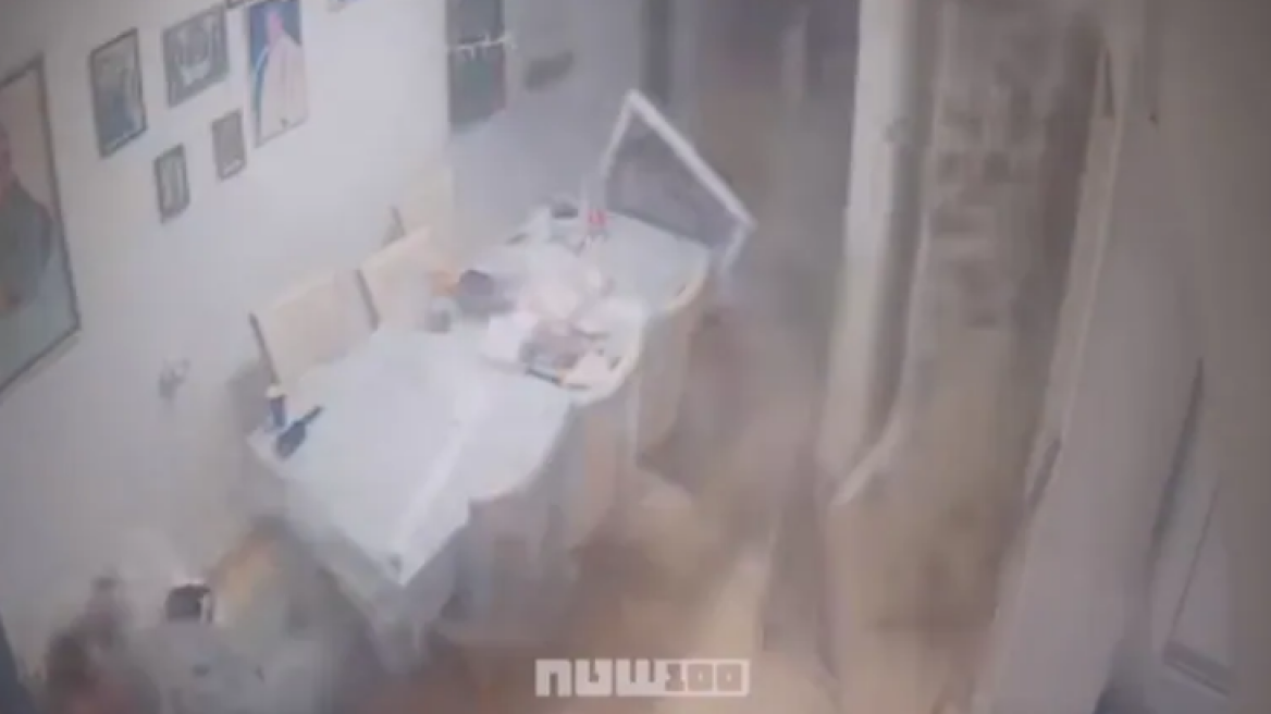 Βίντεο από τη στιγμή που ιρανικός πύραυλος ταρακουνά σπίτια στη Ντιμόνα του Ισραήλ