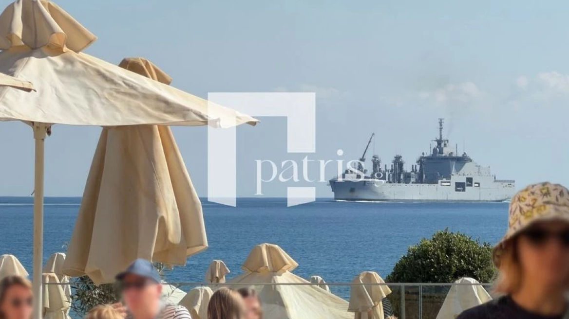 Πρωινός καφές με… θέα πολεμικά πλοία στη Σούδα, δείτε φωτογραφίες