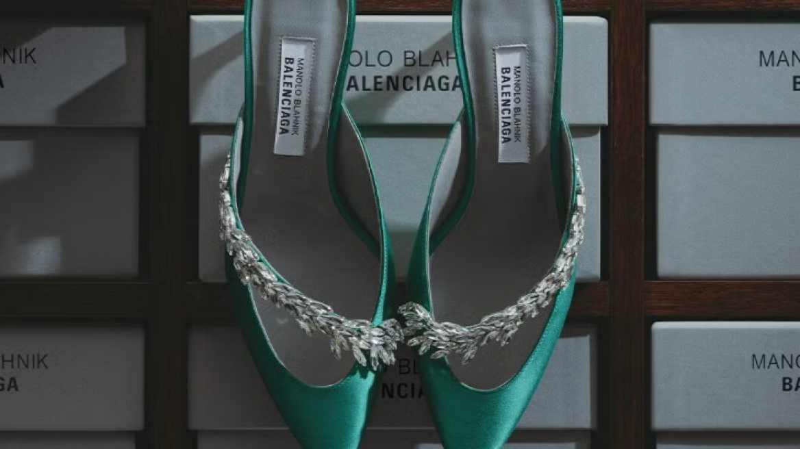 Η νέα συνεργασία των Balenciaga και Manolo Blahnik είναι ήδη υποψήφια ...