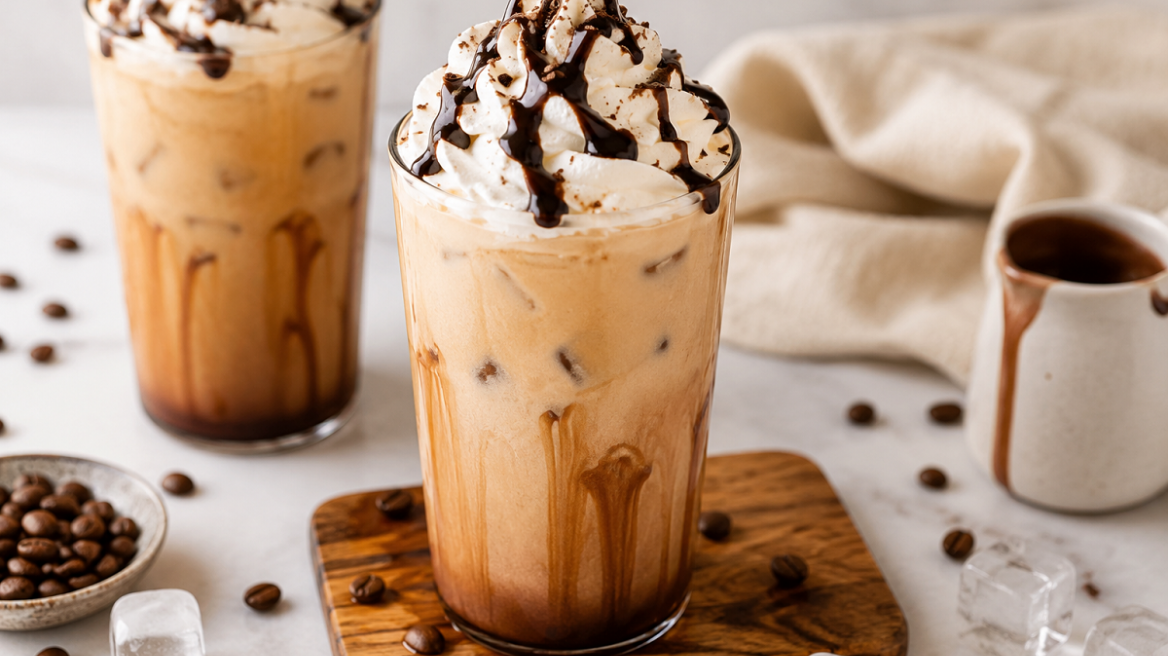 Iced dessert coffee: Η viral τάση που μετατρέπει τον παγωμένο καφέ σε γλυκό