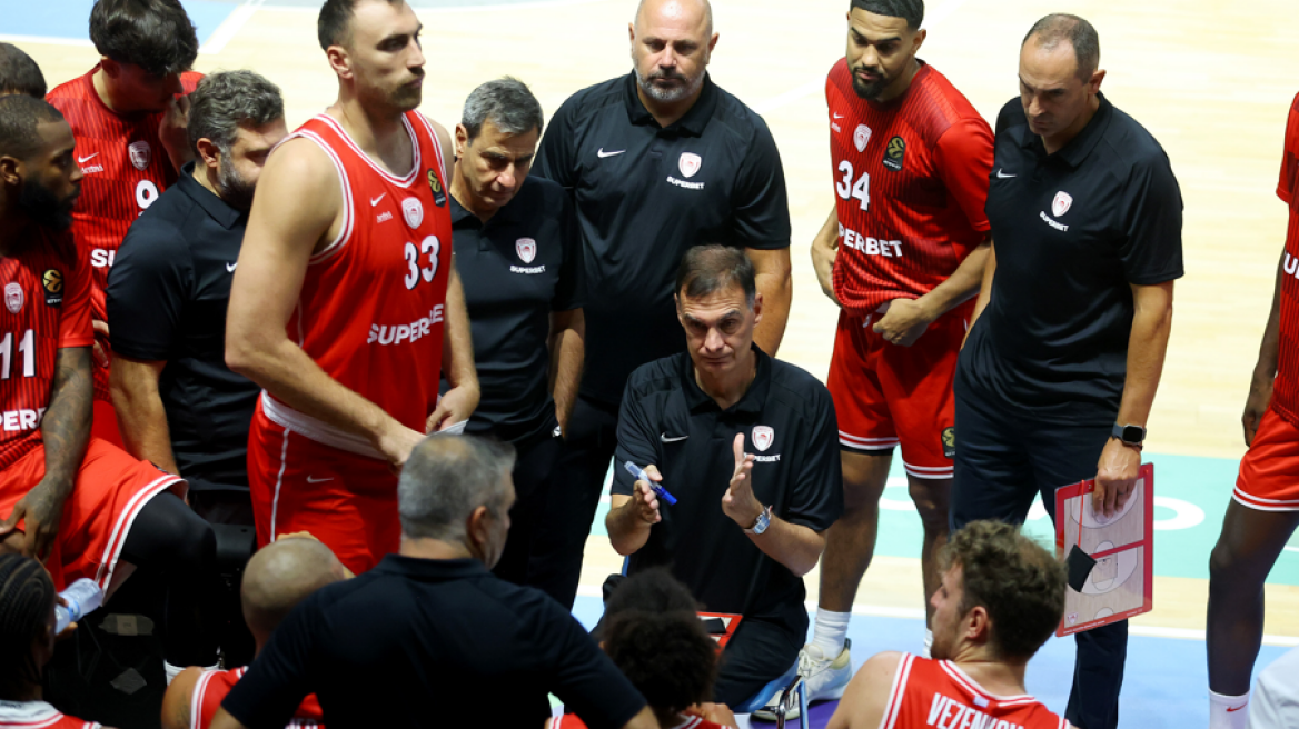 Ολυμπιακός -  Μακάμπι: Ζήτησε αλλαγή ο Μιλουτίνοφ, τενοντίτιδα  η πρώτη διάγνωση
