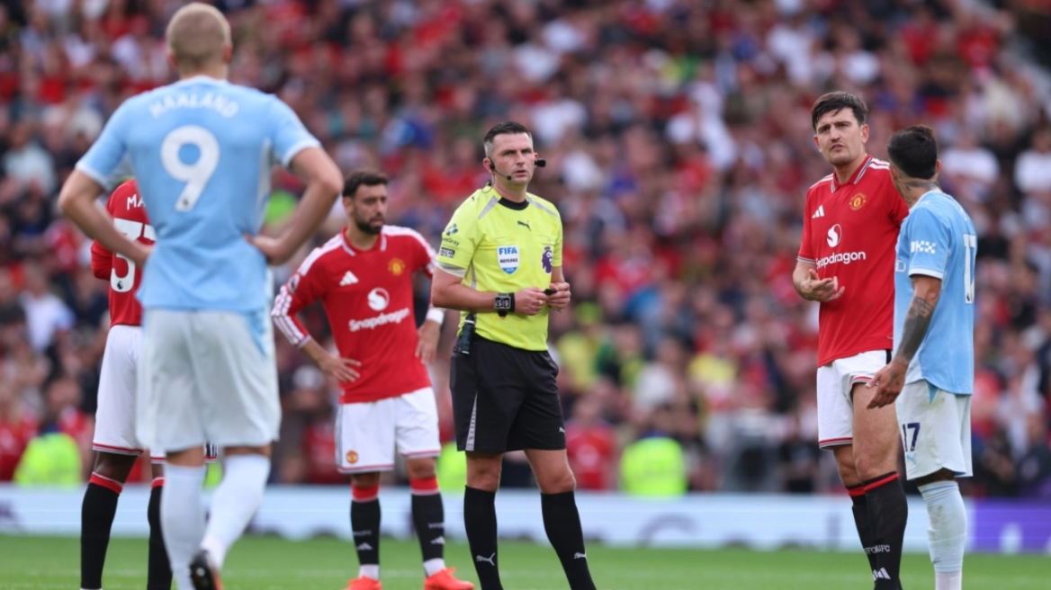 Η επιτροπή διαιτησίας της Premier League ανακοίνωσε ότι το νικητήριο γκολ του Χάαλαντ στο ντέρμπι της Σίτι με τη Γιουνάιτεντ δεν έπρεπε να μετρήσει
