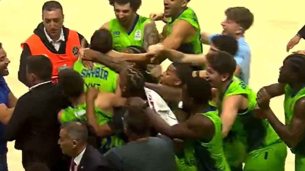 Φοβερό buzzer beater του Σαϊμπίρ στο πρωτάθλημα Τουρκίας, βίντεο 