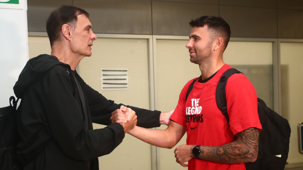 Στην Ελλάδα ο Κόντσαρ για τον Ολυμπιακό, «πάντα παίζω με την καρδιά μου» δήλωσε, βίντεο και φωτογραφίες  
