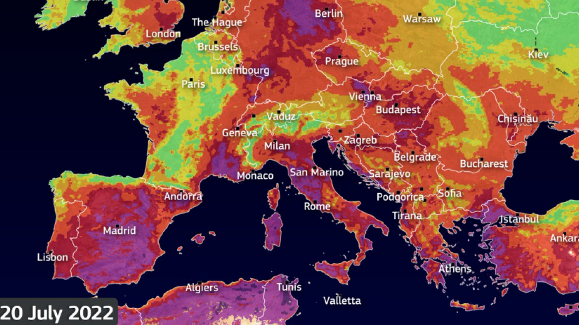 Φωτιές - Copernicus: Ακραίος ο κίνδυνος πυρκαγιάς για την Αττική