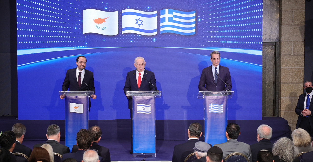 «Ούτε να το σκέφτεστε, όσοι νομίζετε ότι θα επαναφέρετε αυτοκρατορίες» - Το μήνυμα από την Τριμερή στον Ερντογάν, τι είπαν Νετανιάχου και Μητσοτάκης