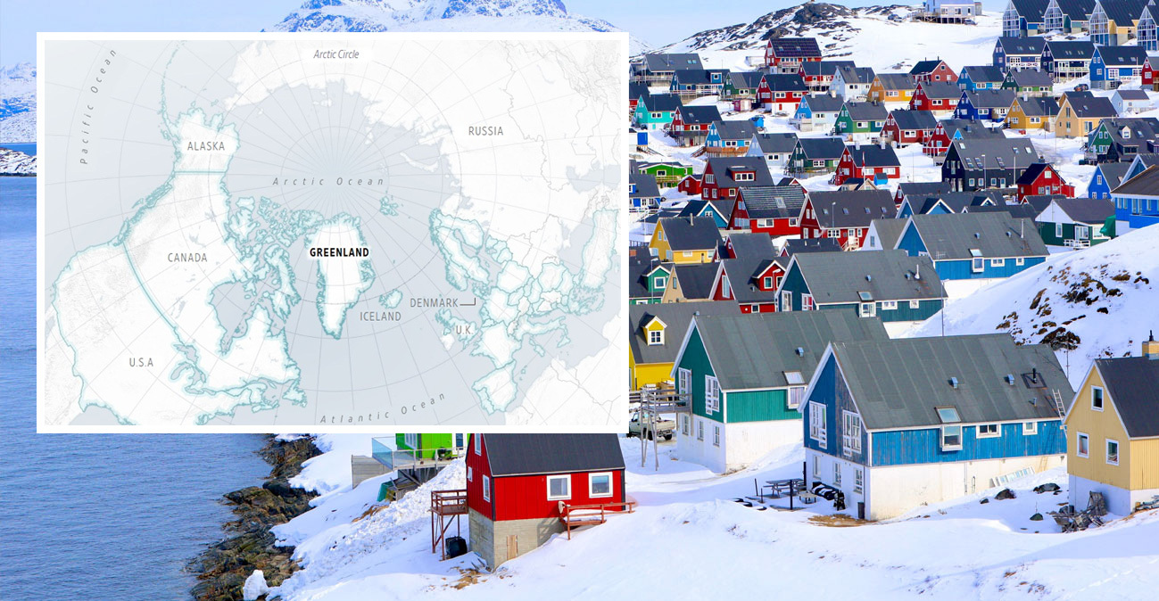 Η Γροιλανδία ως πρώτη γραμμή άμυνας των ΗΠΑ και του ΝΑΤΟ: Δείτε τους χάρτες που εξηγούν γιατί ο Τραμπ επιθυμεί διακαώς την απόκτησή της