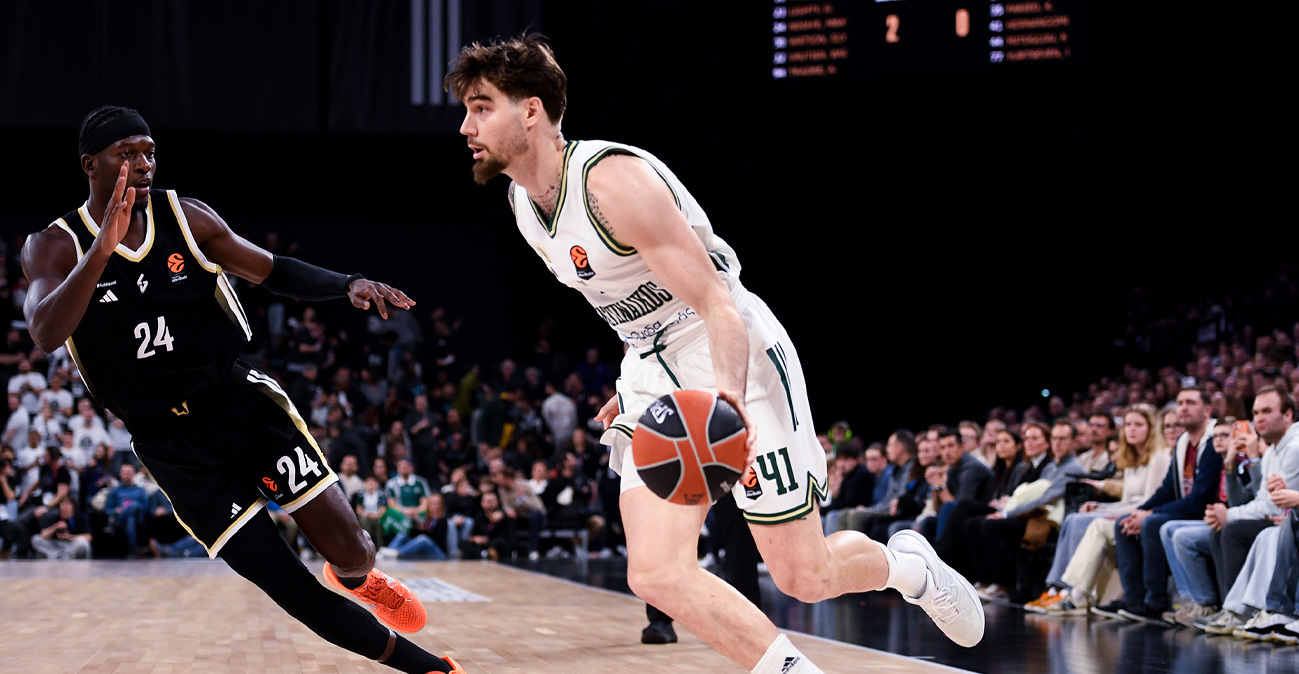 Βιλερμπάν - Παναθηναϊκός 46-55 (Δ' περίοδος): Φορτσάρουν για το διπλό οι πράσινοι, Live 