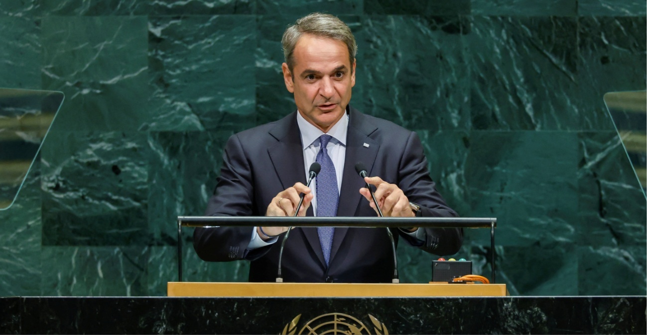 Μητσοτάκης στον ΟΗΕ: Χαμηλοί τόνοι προς την Τουρκία, σταθερές θέσεις για casus belli και UNCLOS  