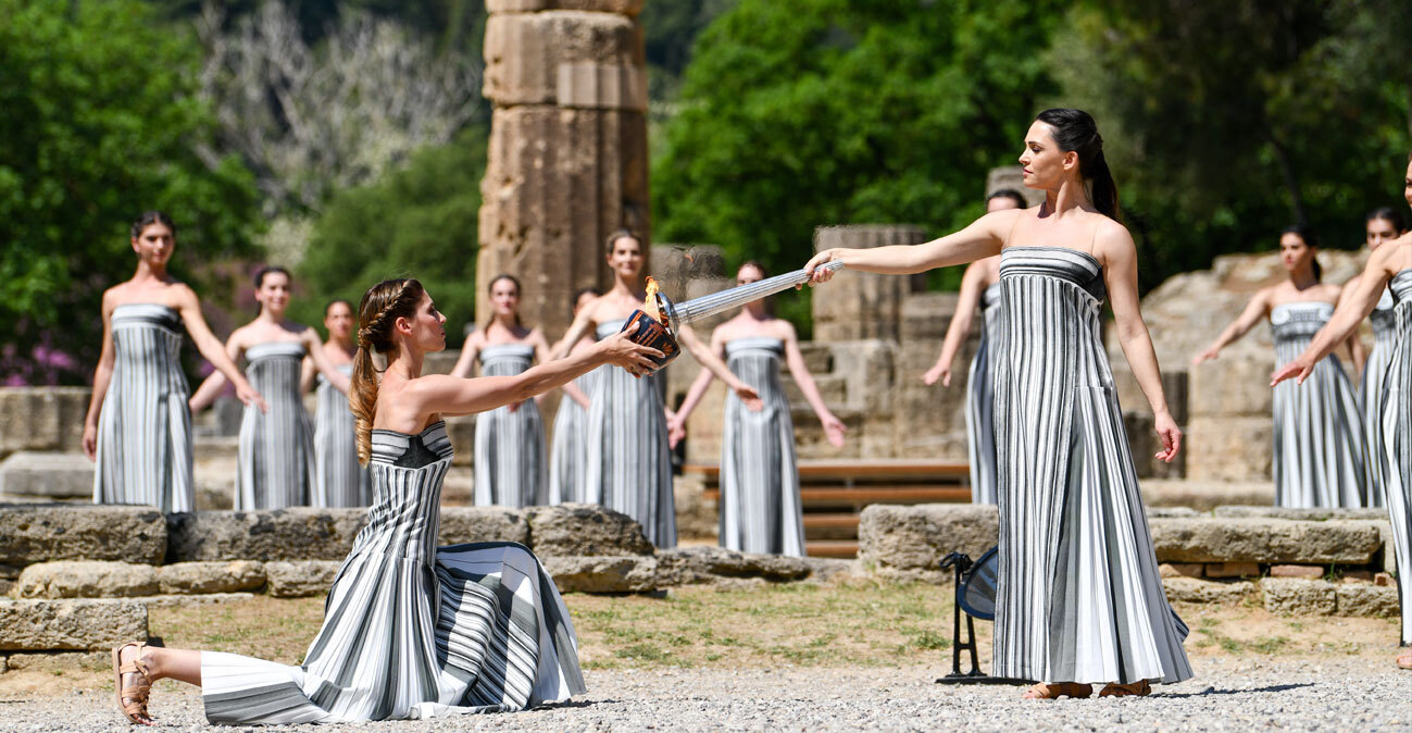 Δείτε live την τελετή Αφής της Ολυμπιακής Φλόγας στην Αρχαία Ολυμπία