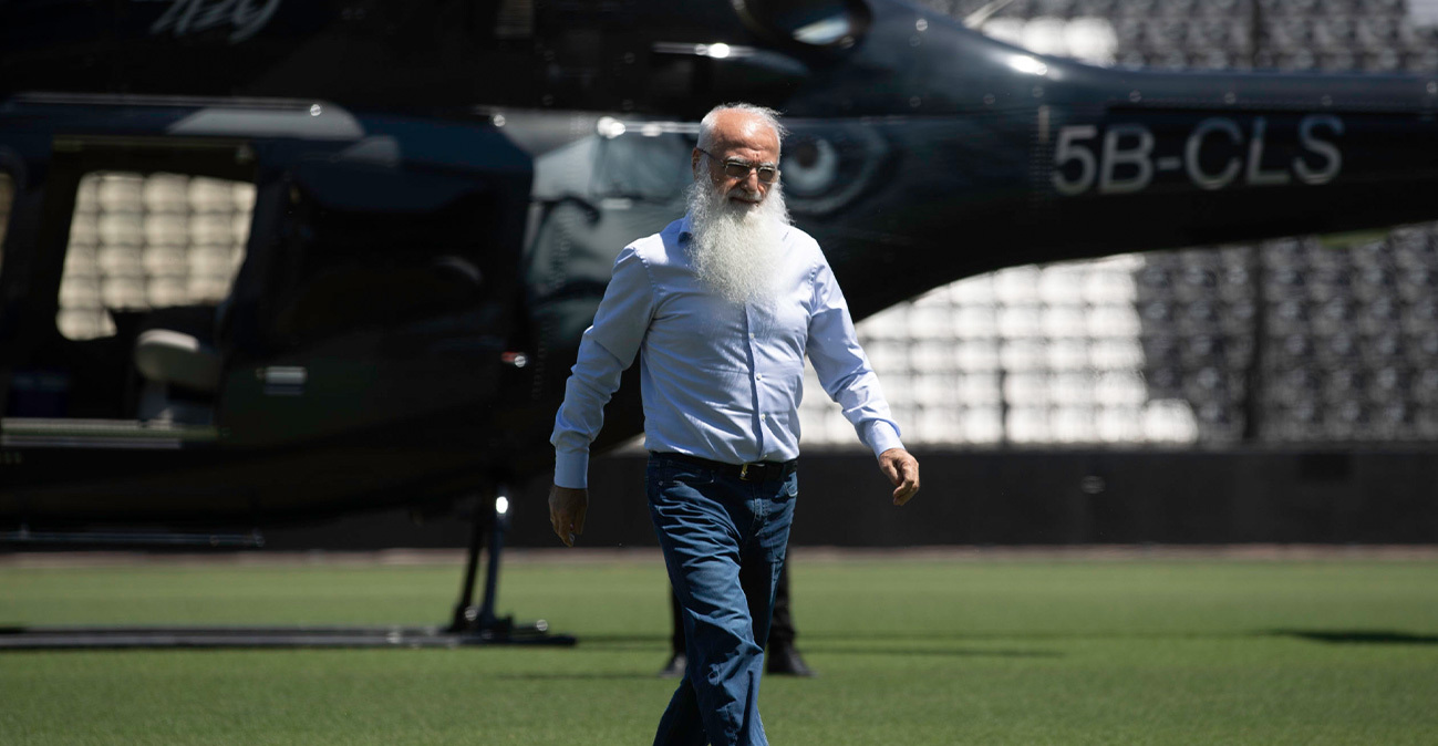 Σαββίδης στους παίκτες του ΠΑΟΚ: «Εδώ θα γίνει η Νέα Τούμπα και δεν θα επιτρέψω σε κανέναν να μπει από το παράθυρο» - Βίντεο, φωτογραφίες 
