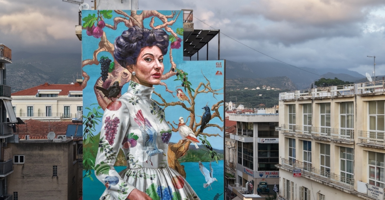 Η τοιχογραφία της Μαρίας Κάλλας στην Καλαμάτα αναδείχθηκε ως η κορυφαία στον κόσμο για τον Νοέμβριο 