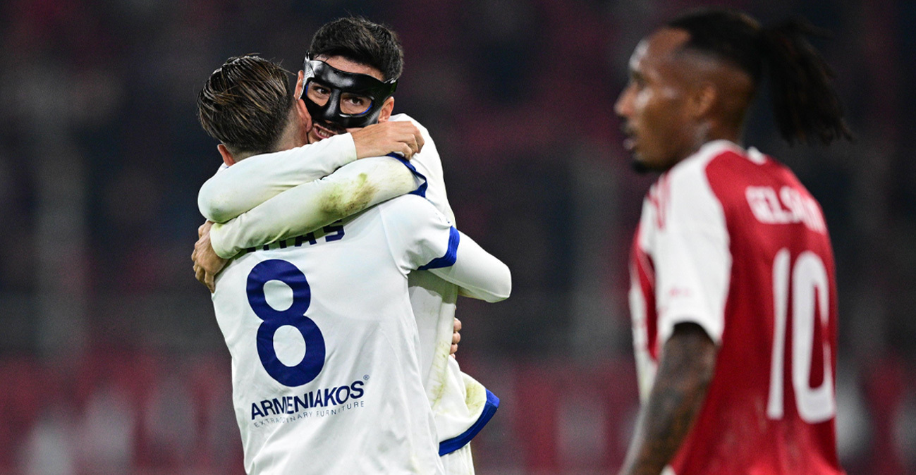 Ολυμπιακός - Κηφισιά 1-1: Δεύτερη σερί ισοπαλία και σε κίνδυνο η πρώτη θέση για τους Πειραιώτες 