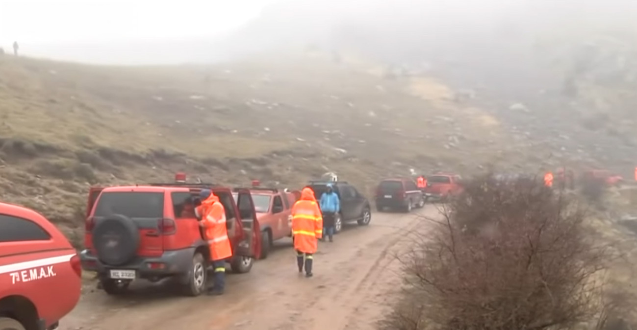 Τραγωδία στα Βαρδούσια: Οι τέσσερις ορειβάτες έπεσαν σε χιονοθύελλα, εντοπίστηκαν σε εξαιρετικά δύσβατη περιοχή