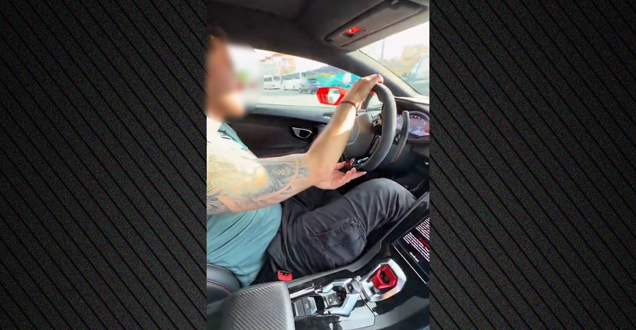 Οδηγούσε Lamborghini στο Χαϊδάρι με 250 χιλιόμετρα την ώρα για να ανεβάσει βίντεο στο TikTok!                        