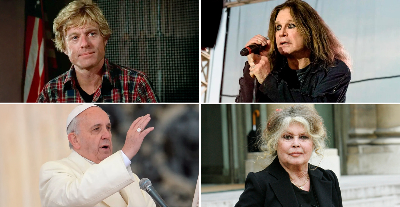 Τα διάσημα πρόσωπα που έφυγαν από τη ζωή το 2025: Από τον πάπα Φραγκίσκο μέχρι την Μπριζίτ Μπαρντό