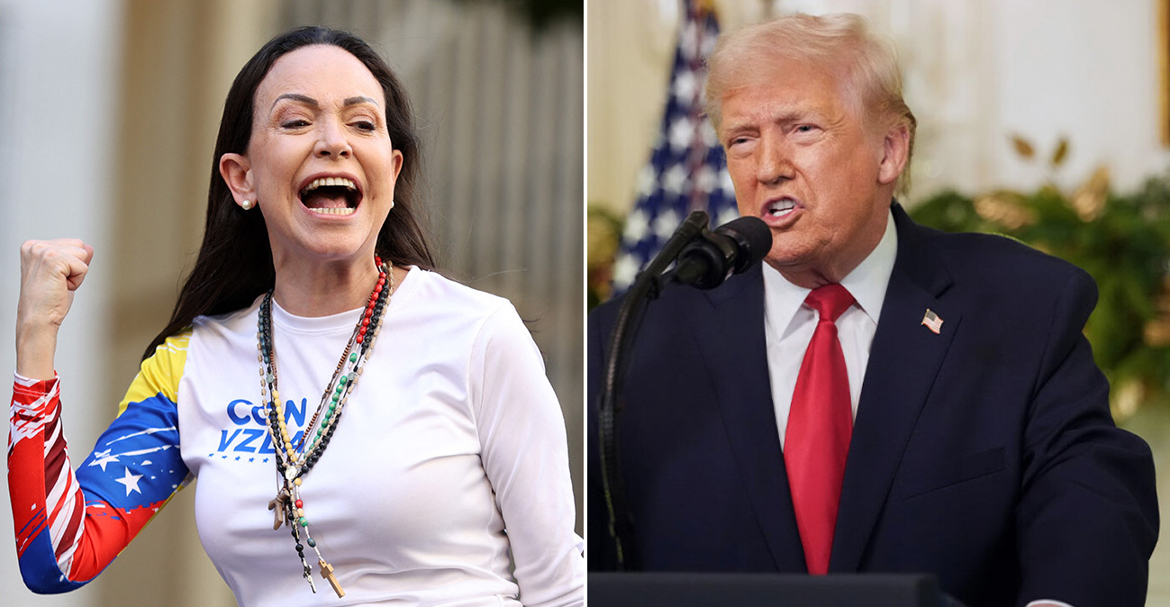 Μετά τη συνάντηση με τον Τραμπ, η Ματσάδο λέει ότι προσέφερε στον Αμερικανό πρόεδρο το Νόμπελ Ειρήνης που της απονεμήθηκε τον Δεκέμβριο